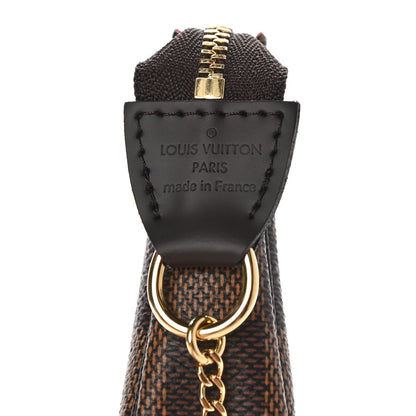 Louis Vuitton Damier Ebene Mini Pochette Accessories 7 of 8
