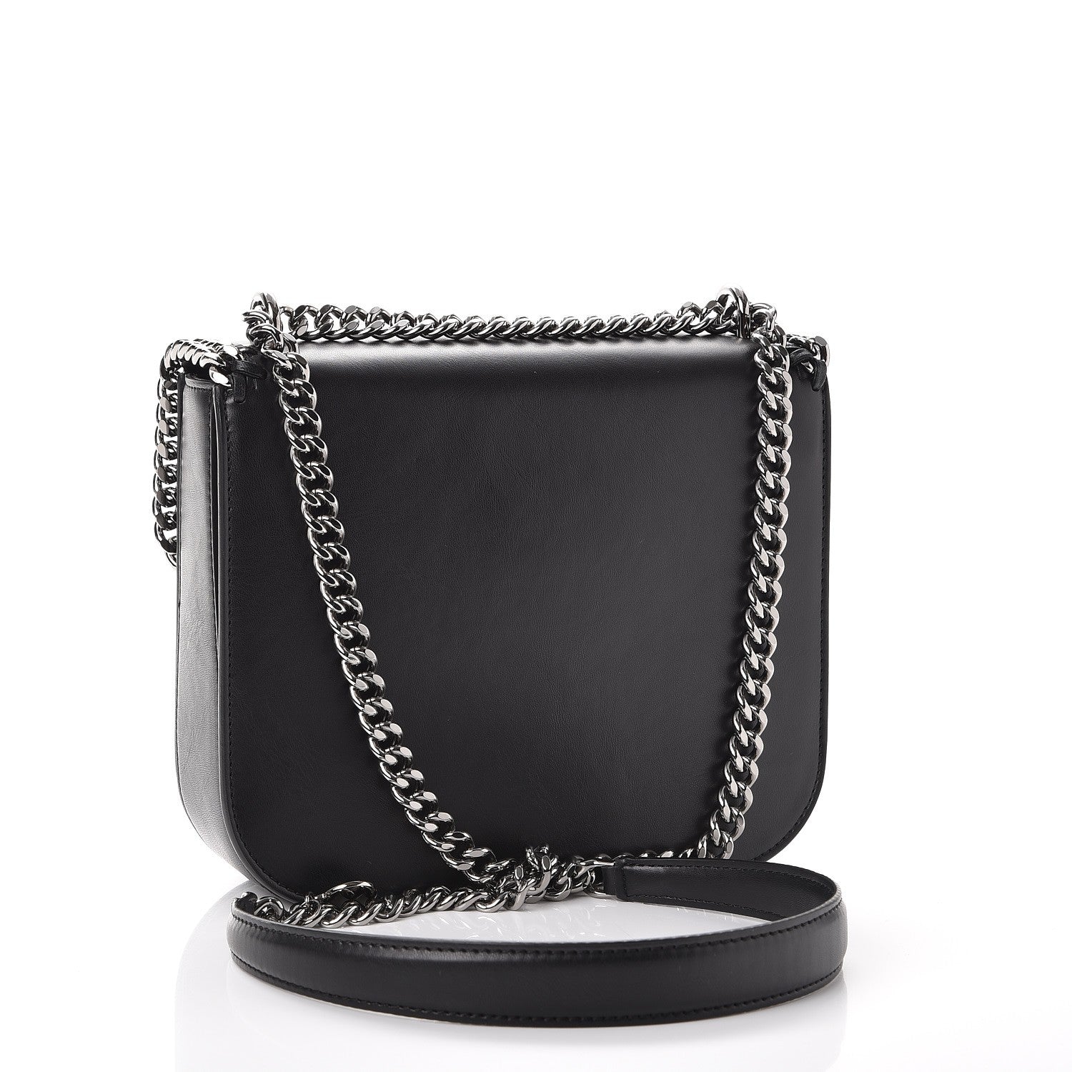 Stella McCartney Eco Alter Nappa Falabella Box Shoulder Bag Black 3 of 9