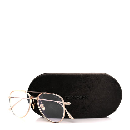 Tom Ford Metal Aviator Sunglasses TF5666 Rose Gold 9 of 9