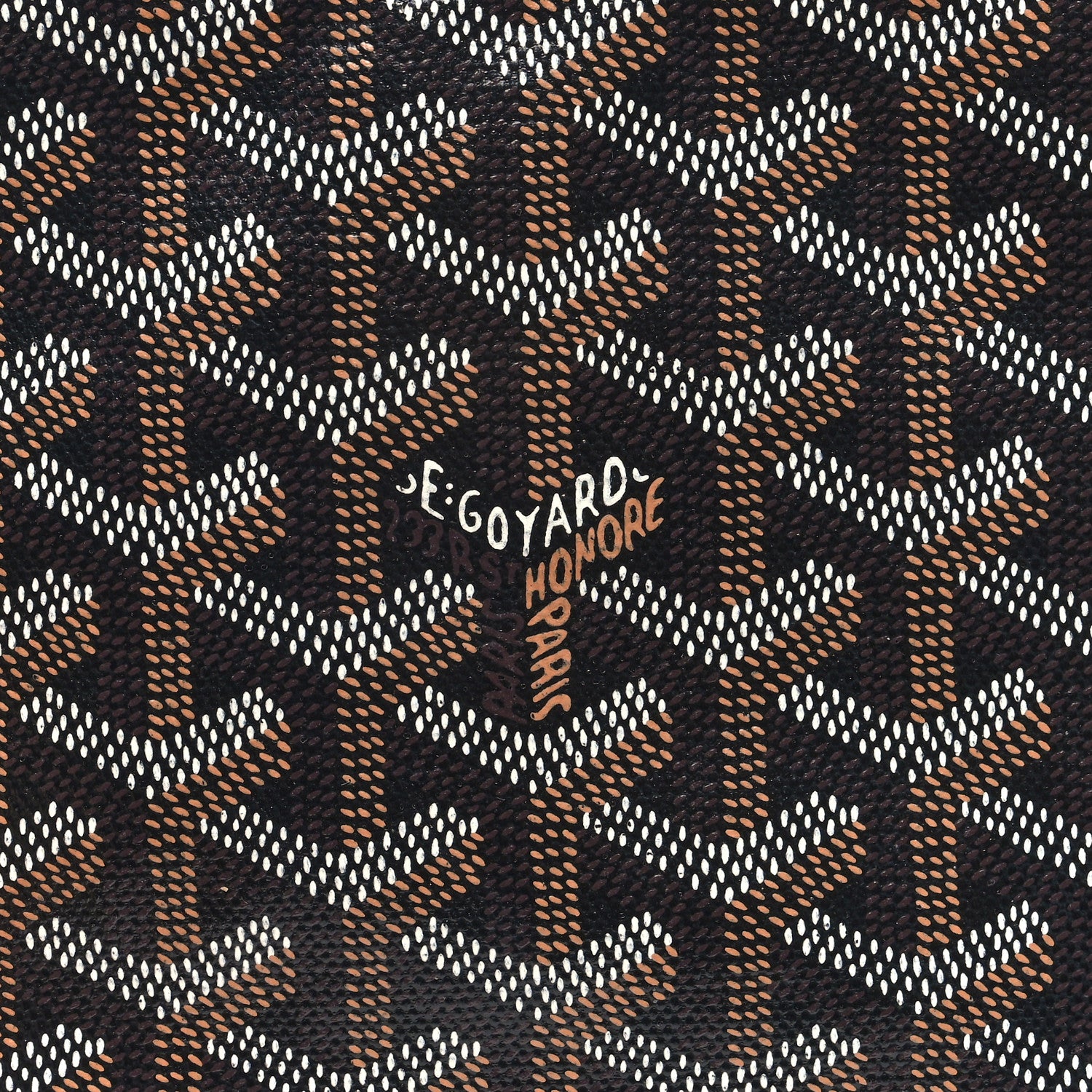 Goyard Goyardine Senat Pochette PM Black 7 of 7