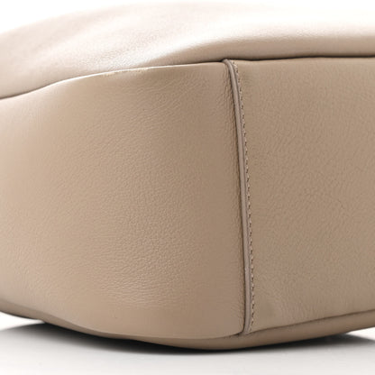 Saint Laurent Smooth Calfskin Small Le 5 A 7 Soft Hobo Dusty Grey 9 of 12