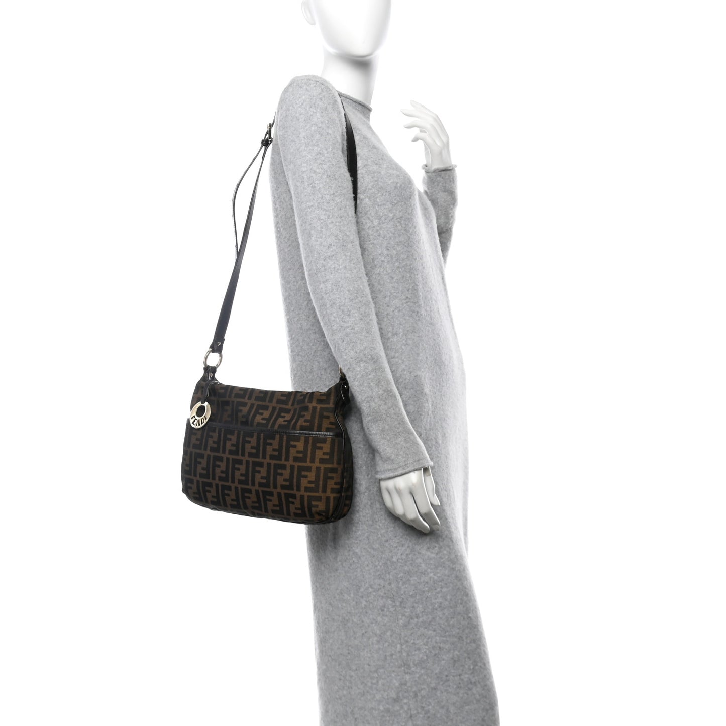 Zucca Cuoio Lucido Chef Crossbody Bag Tobacco Moro
