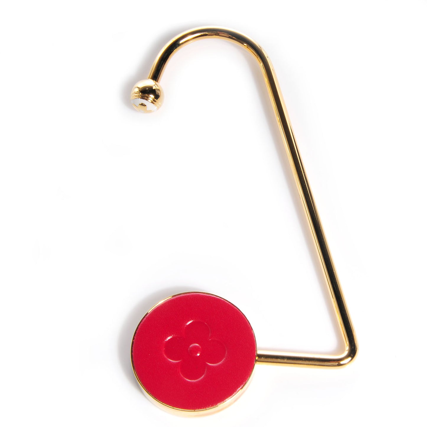 Purse Hook Red Gold VIP