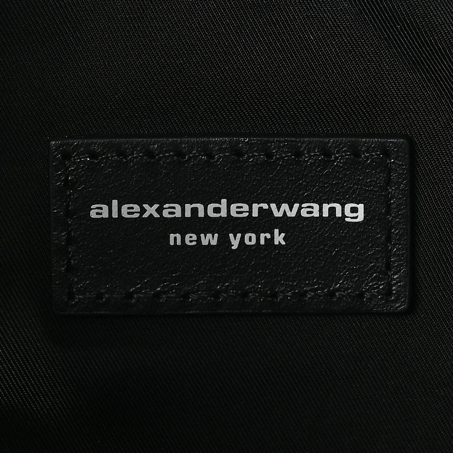 Satin Mini Scrunchie Bag Black