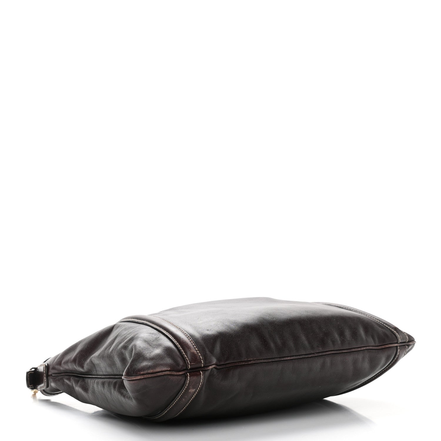 Gucci Calfskin Medium Britt Hobo Dark Brown 4 of 17