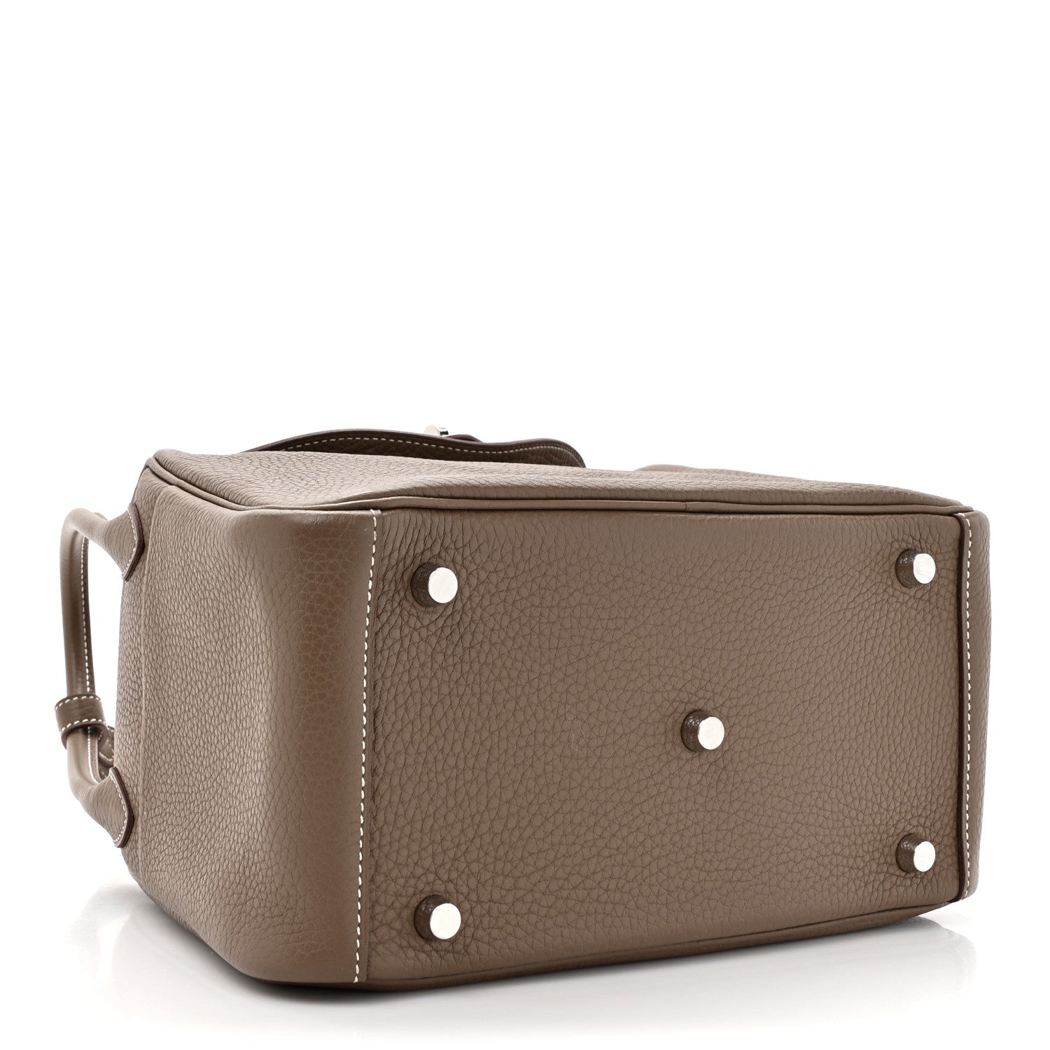 Hermes Taurillon Clemence Lindy 26 Etoupe 4 of 13