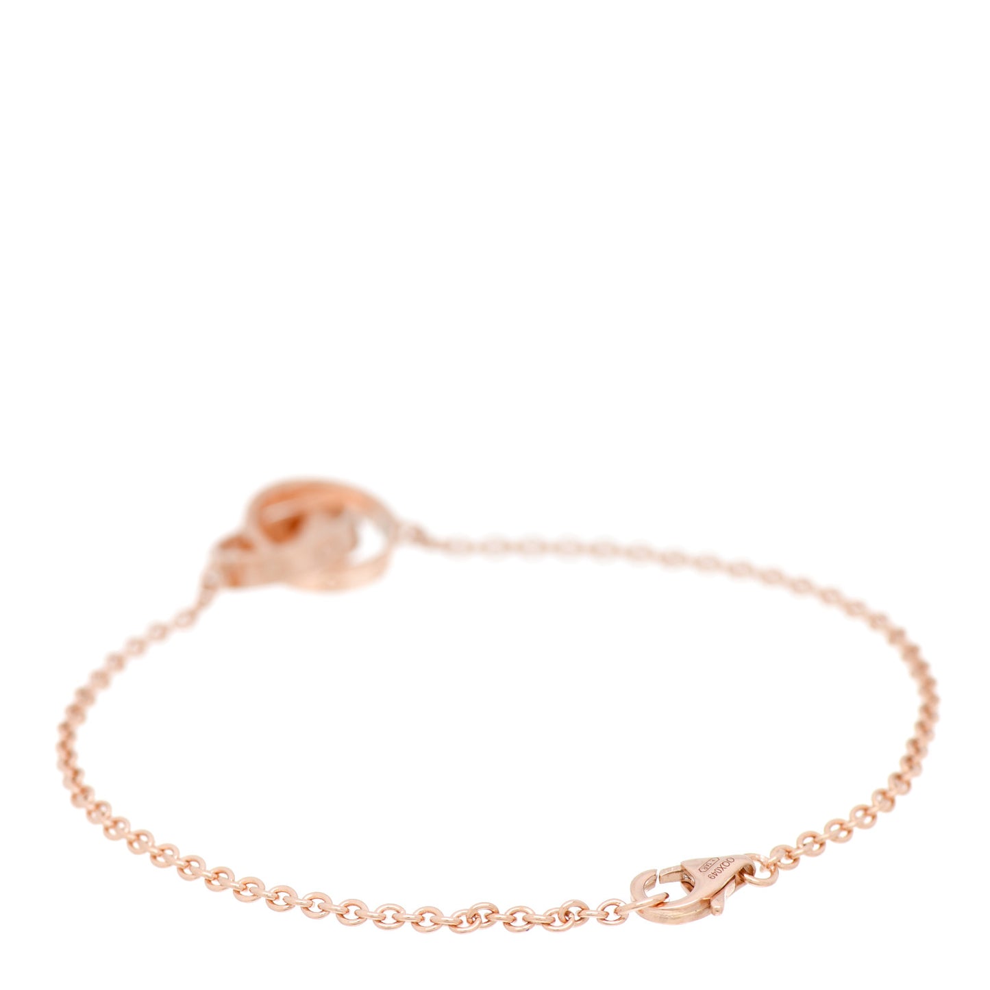18K Pink Gold Interlocking LOVE Bracelet