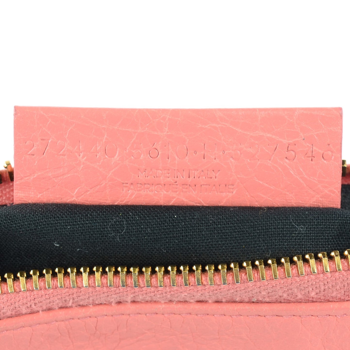 Agneau Giant 12 Gold Hardware M Porte-Monnaie Coin Purse Rose Azalee
