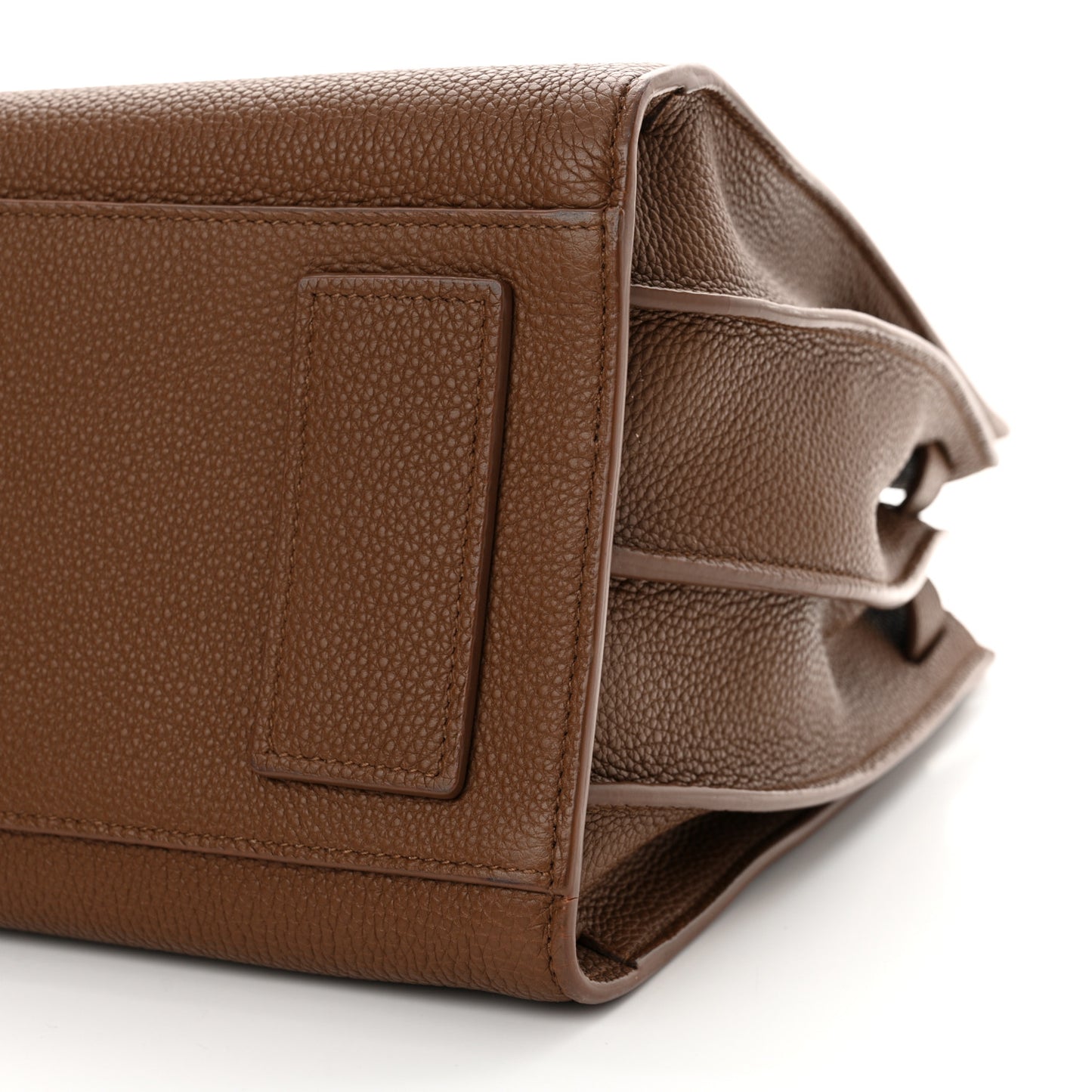 Grained Calfskin Small Supple Sac De Jour Moka