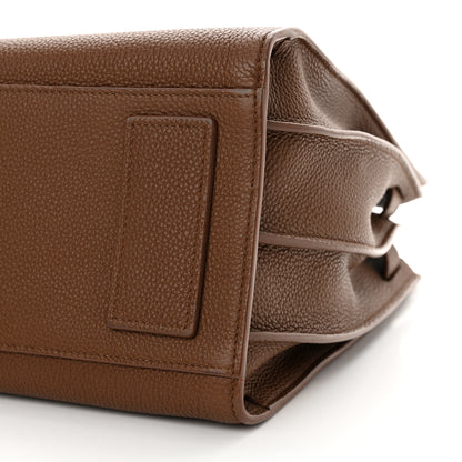 Saint Laurent Grained Calfskin Small Supple Sac De Jour Moka 10 of 16