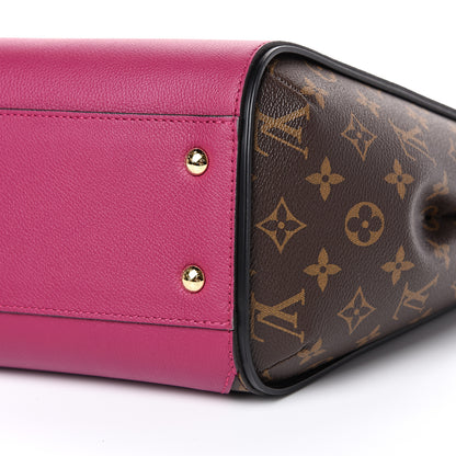 Louis Vuitton Calfskin Monogram Kimono Tote Grape 9 of 10