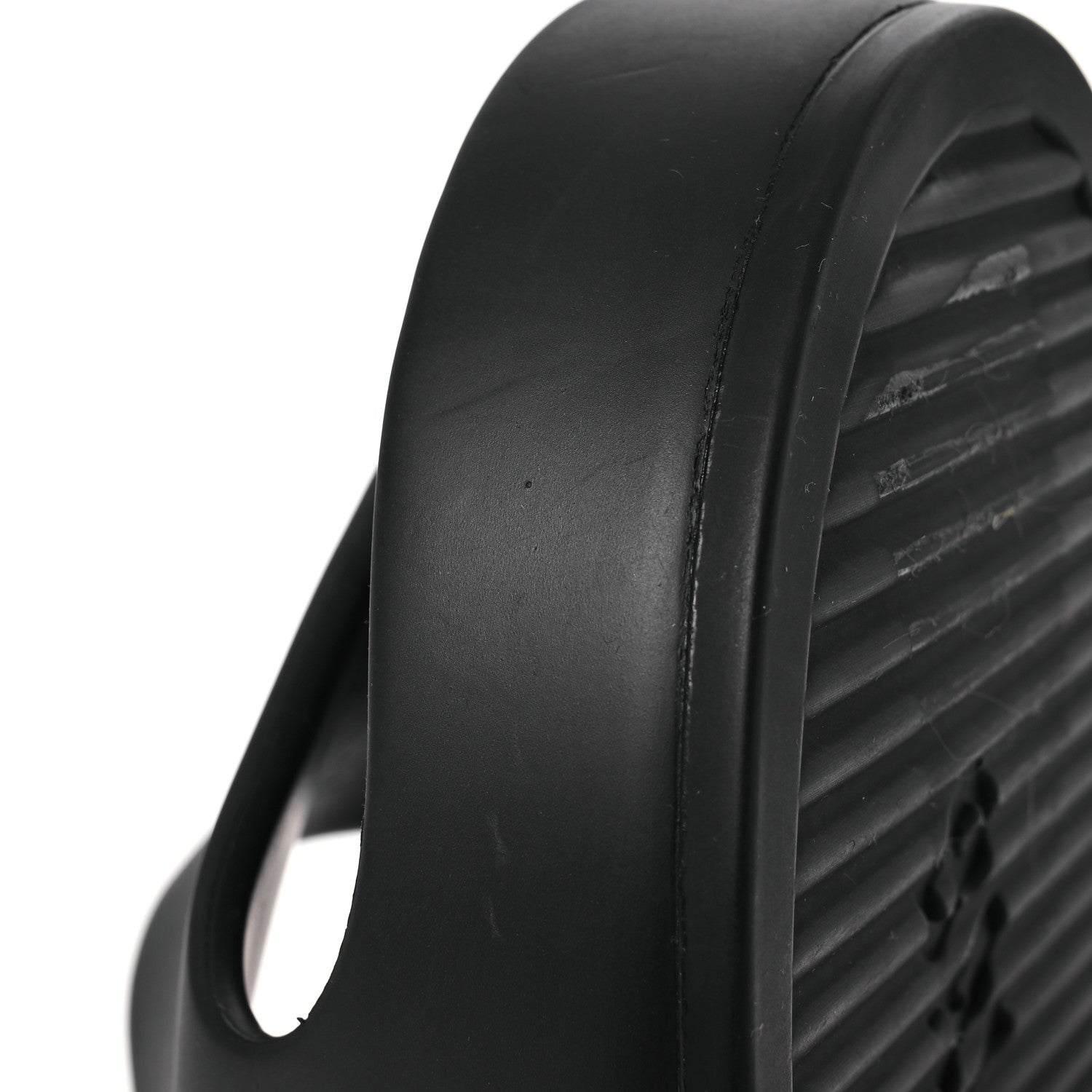 Balenciaga Rubber Chunky Platform Slide Sandals 39 Black 11 of 13