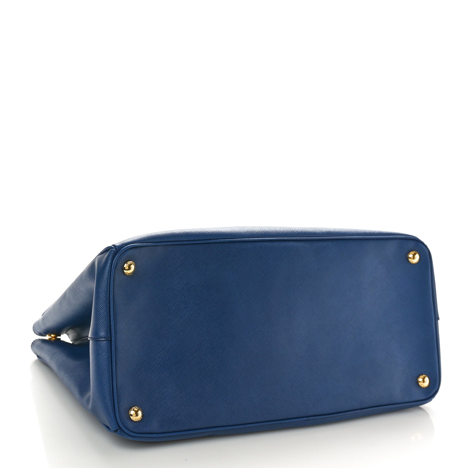 Prada Saffiano Lux Large Tote Bluette 4 of 9