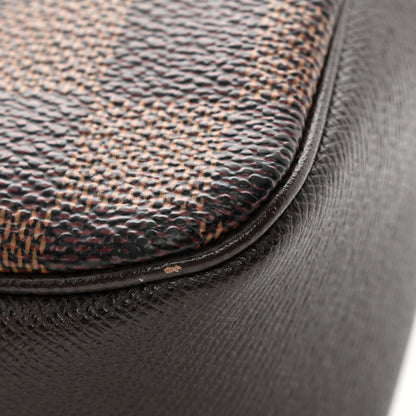 Louis Vuitton Damier Ebene Trousse Make Up Bag Pochette 10 of 10