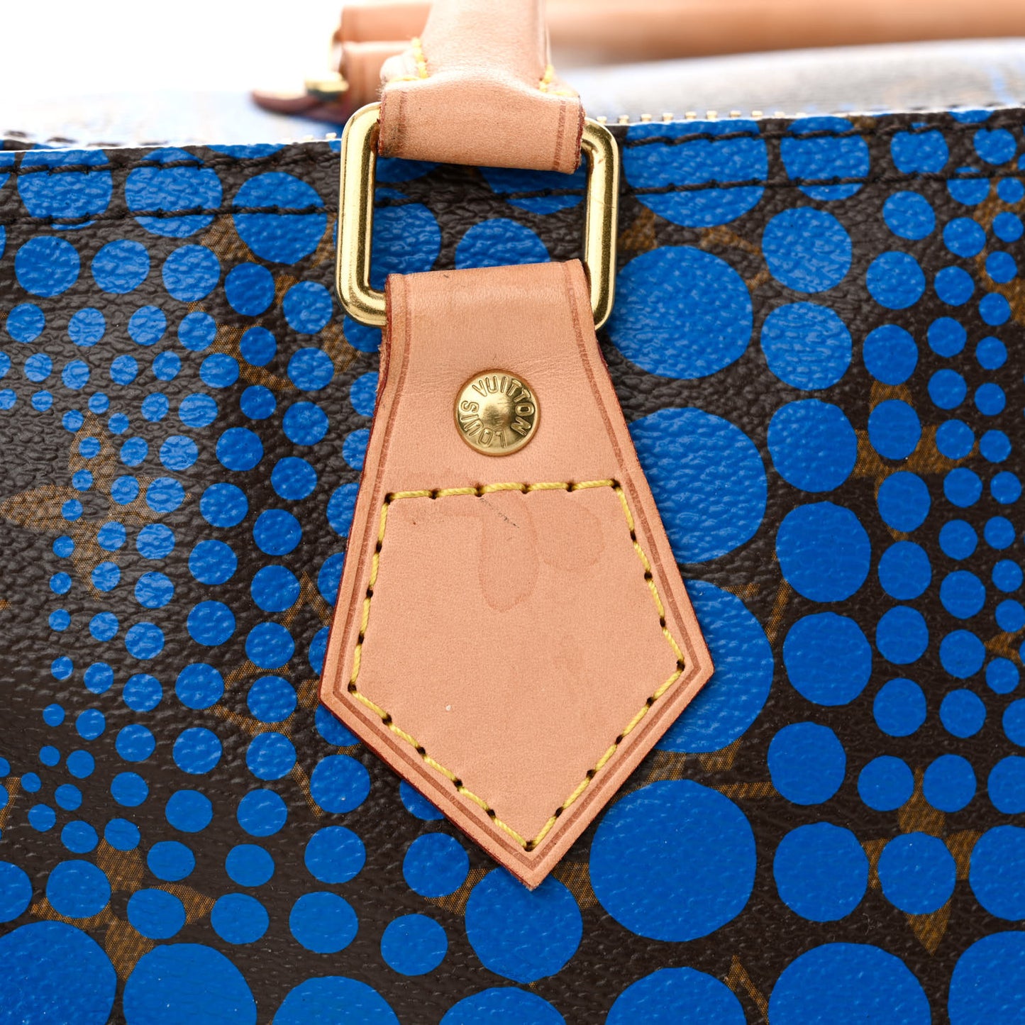 Monogram Kusama Town Speedy 30 Blue