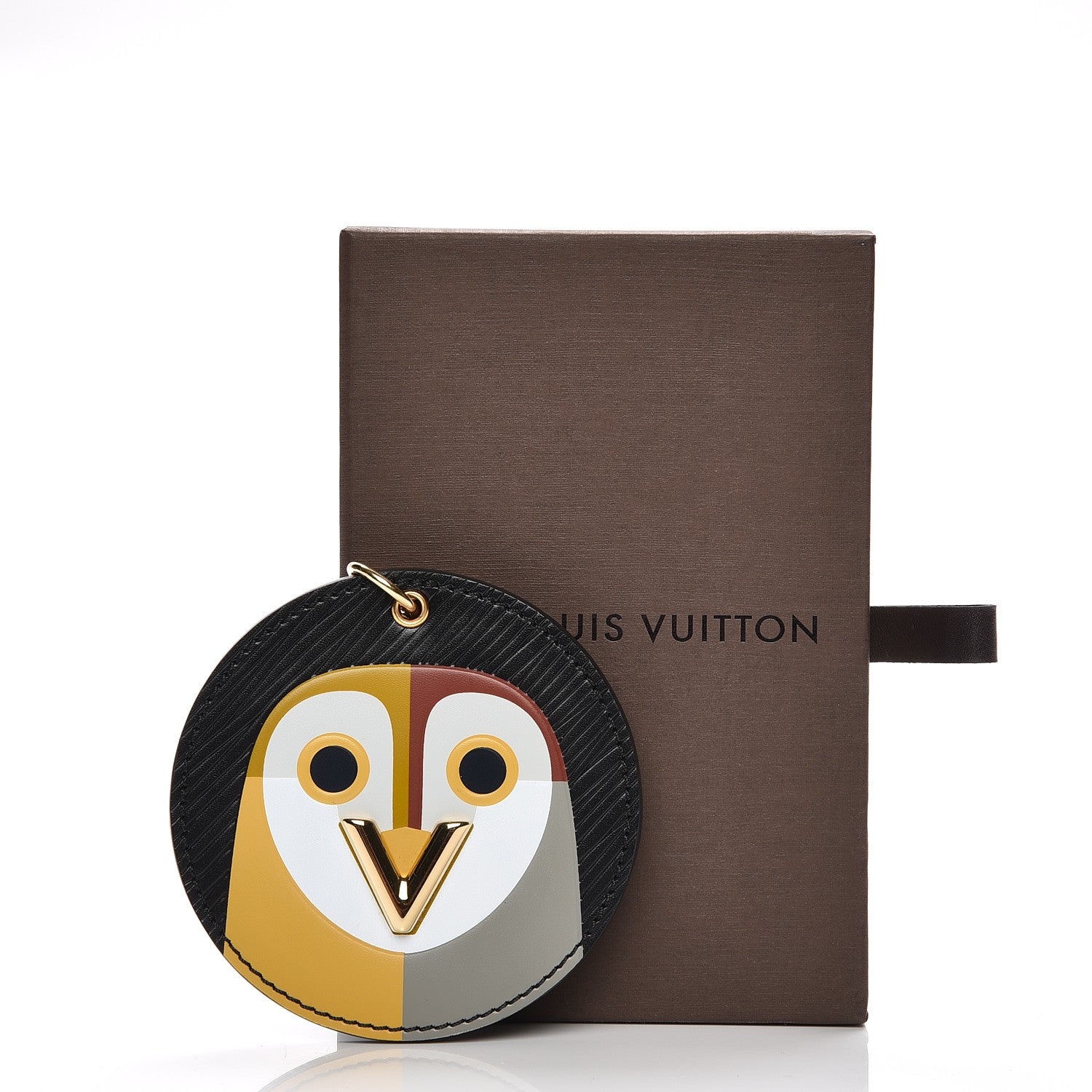 Louis Vuitton Epi Night Bird Bag Charm Black 5 of 5