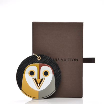 Louis Vuitton Epi Night Bird Bag Charm Black 5 of 5