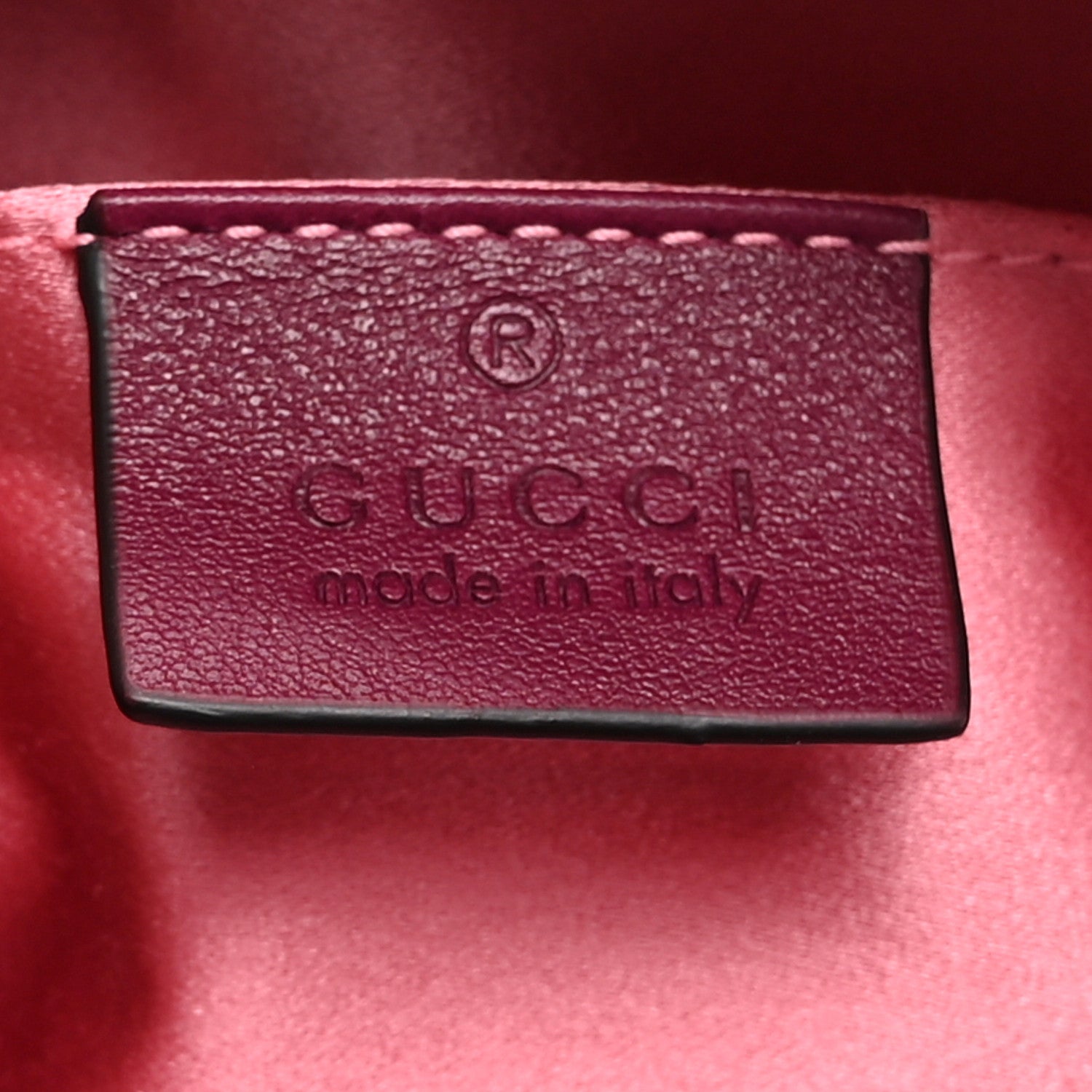 Gucci Velvet Matelasse GG Marmont Belt Bag 95 38 Fuchsia Violet Cyclamen 6 of 11