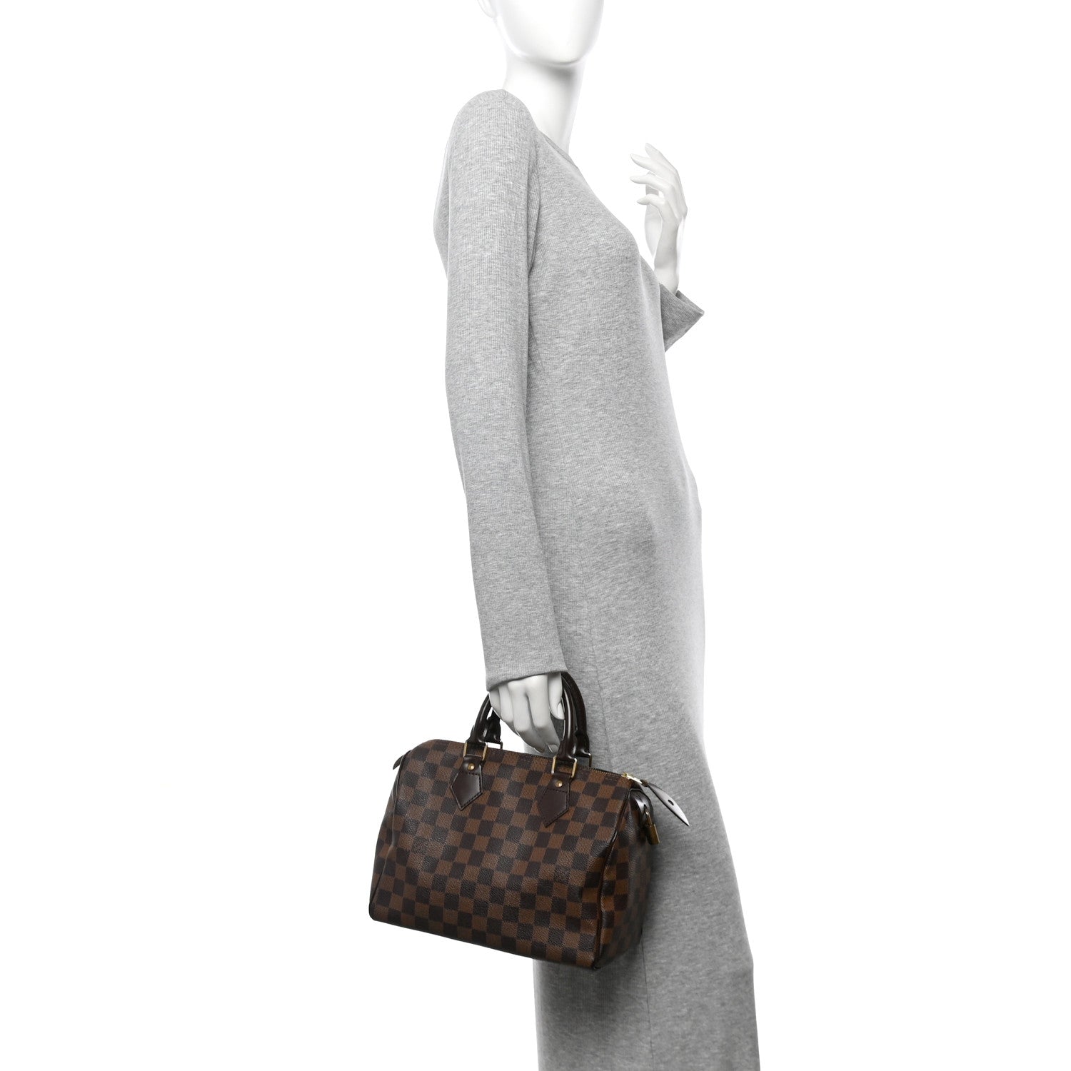 Louis Vuitton Damier Ebene Speedy 25 2 of 14