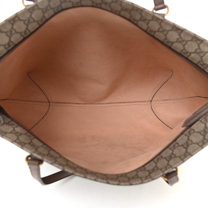 Gucci GG Supreme Monogram Medium Ophidia Shopping Tote Ebony 5 of 10