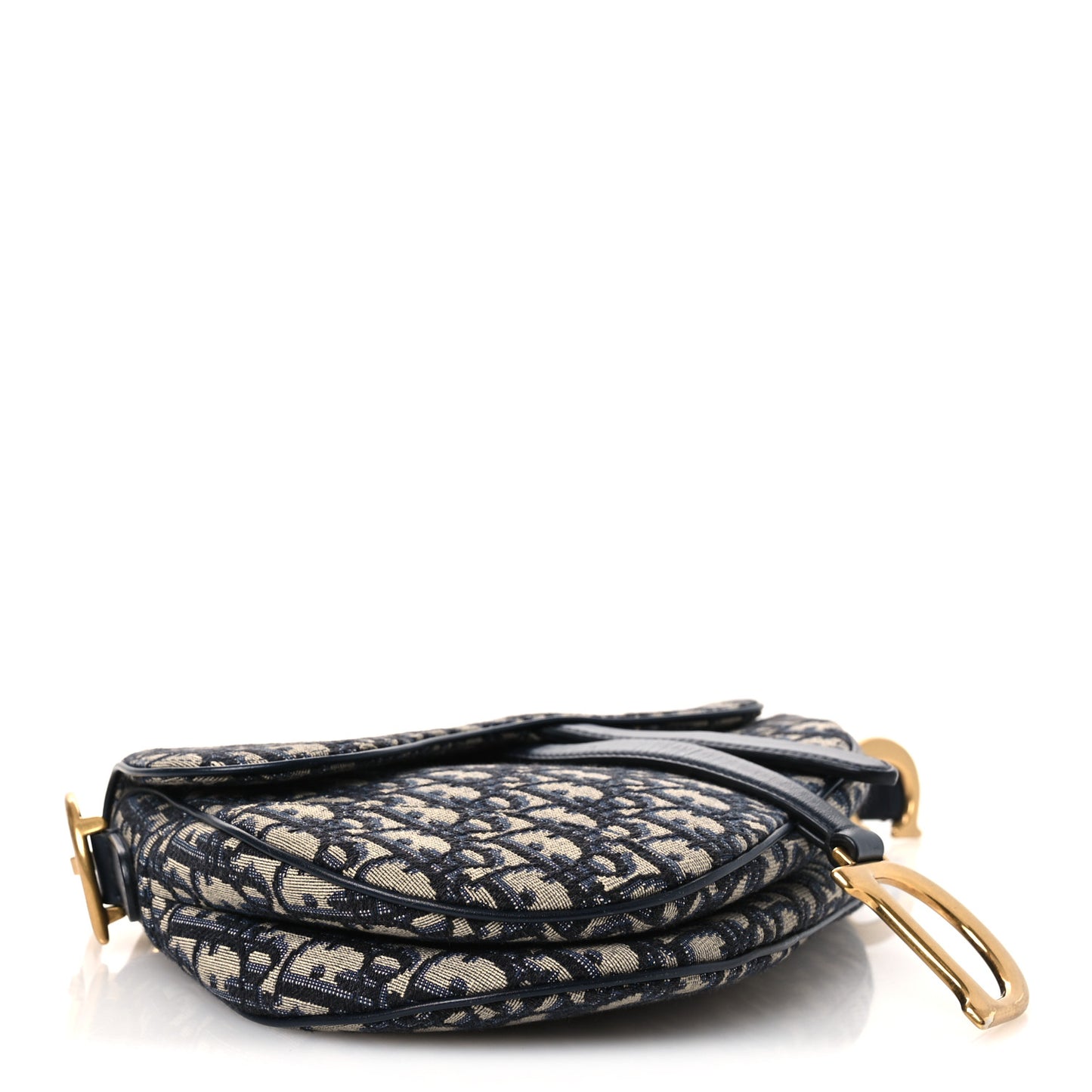 Oblique Saddle Bag Blue