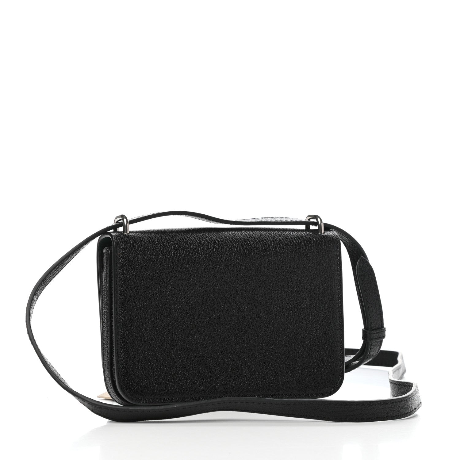Burberry Goatskin Mini D-Ring Bag Black 3 of 10