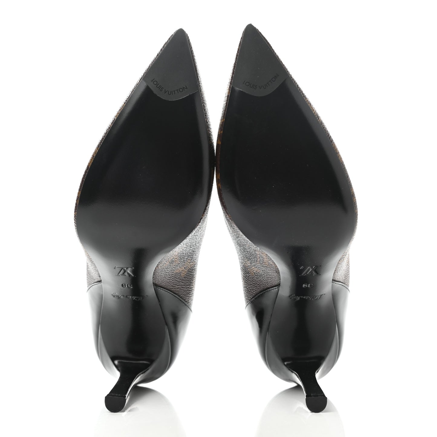 Monogram Cherie Pumps 39 Black