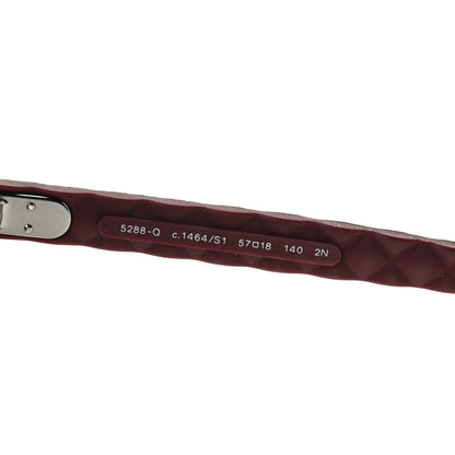 Chanel Quilted CC Sunglasses 5288-Q Burgundy 5 of 7