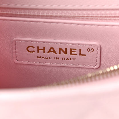 Chanel Caviar Quilted Small Coco Handle Flap Light Pink 5 of 9
