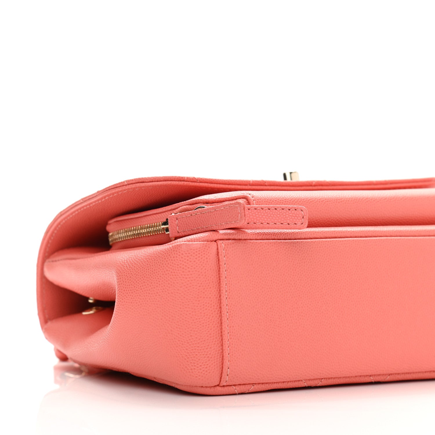 Chanel Caviar Quilted Medium Business Affinity Flap Coral 5 of 10