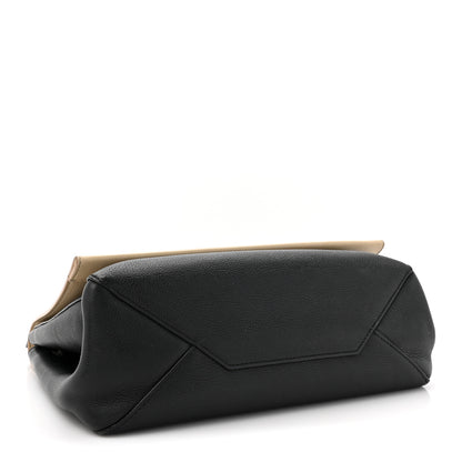 Louis Vuitton Soft Calfskin Lockme II Top Handle Vanille Black 4 of 21