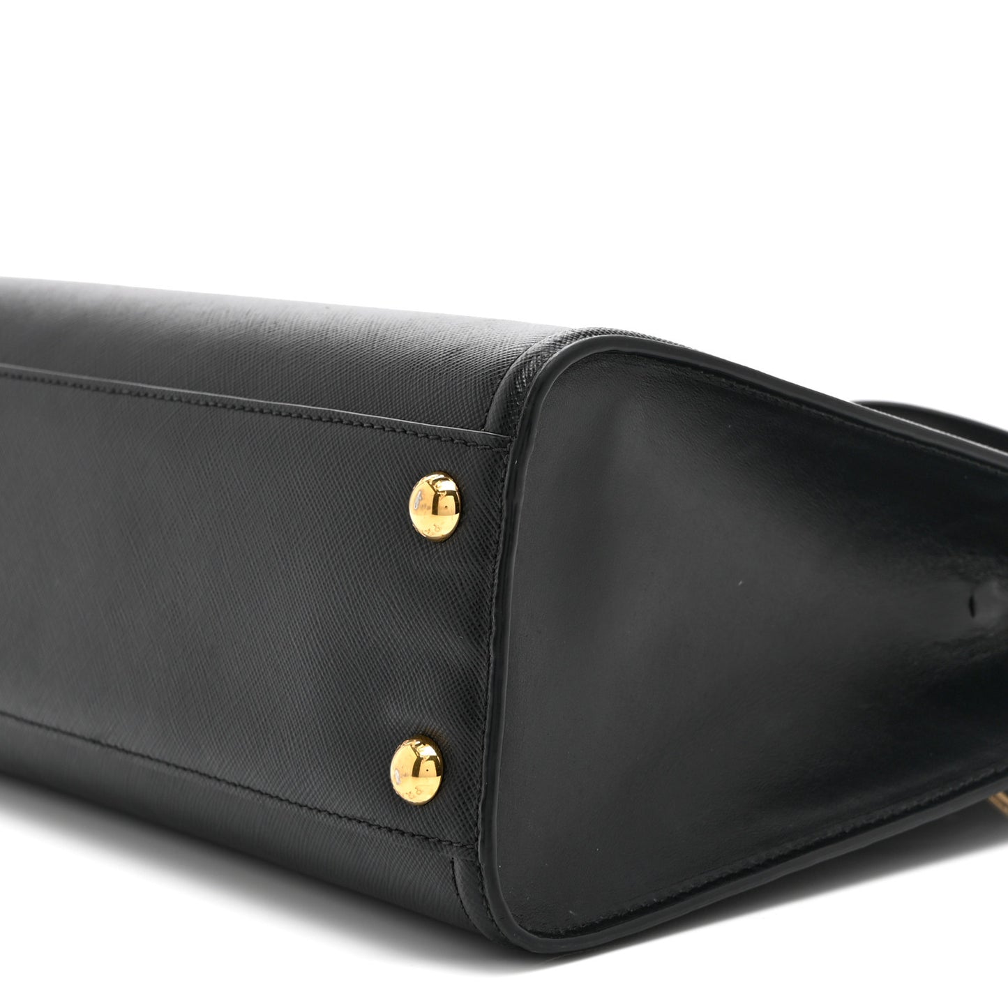 Saffiano Soft Calfskin Large Tote Black