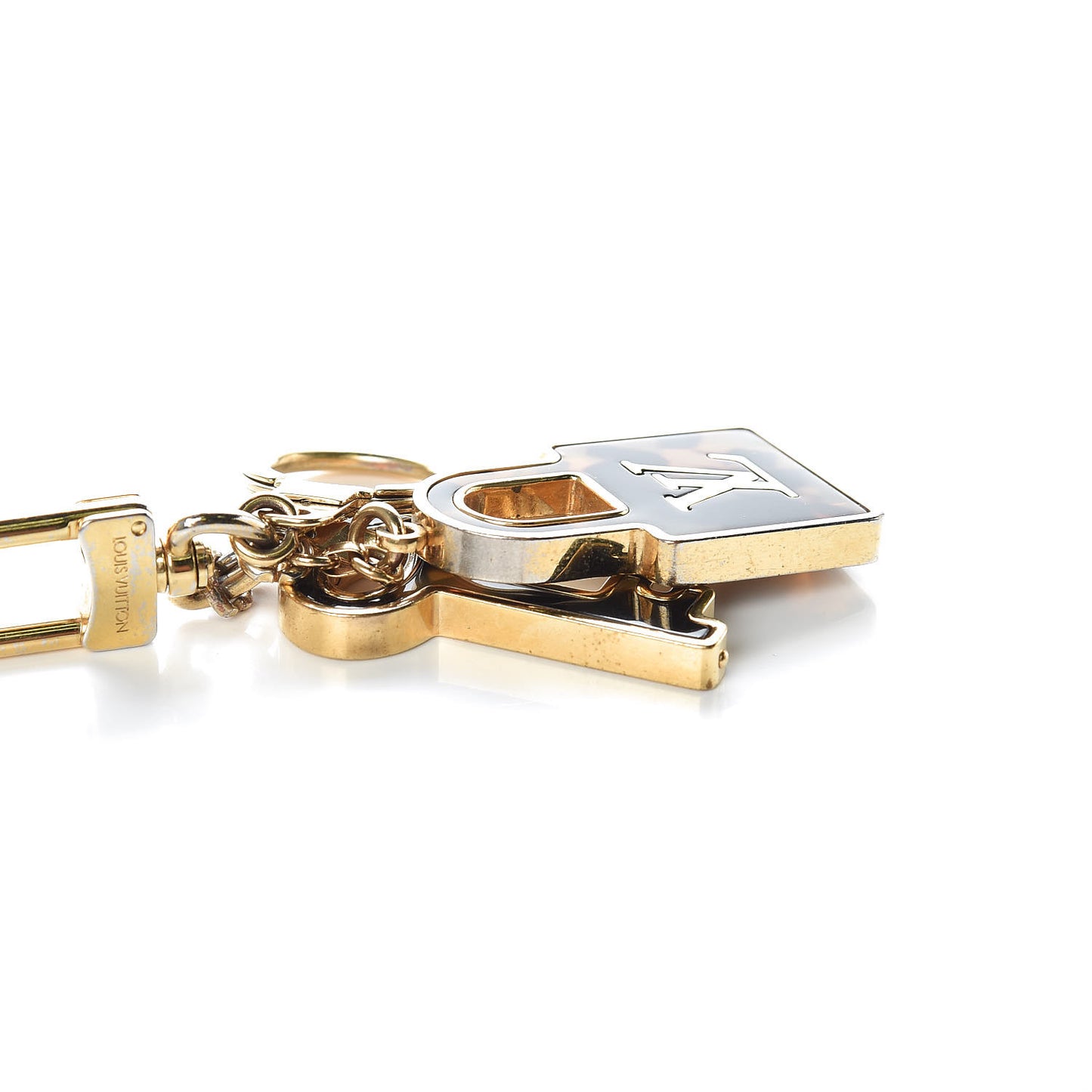 Acetate Confidence Bag Charm Key Holder