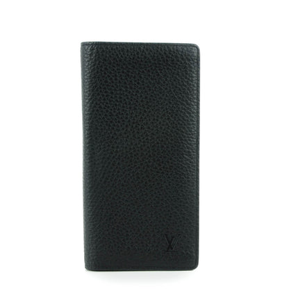 Louis Vuitton Taurillon Brazza Wallet Black 1 of 7