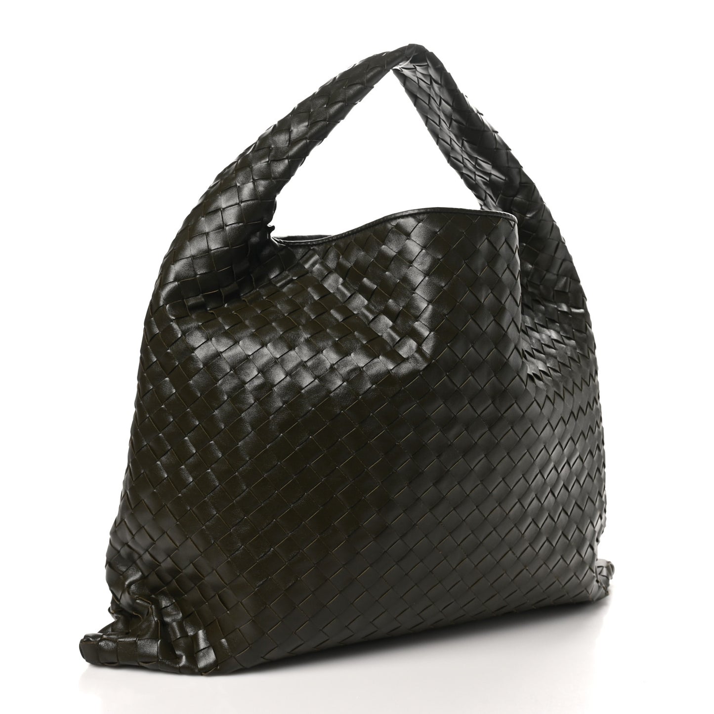 Calfskin Intrecciato Large Hop Fondant