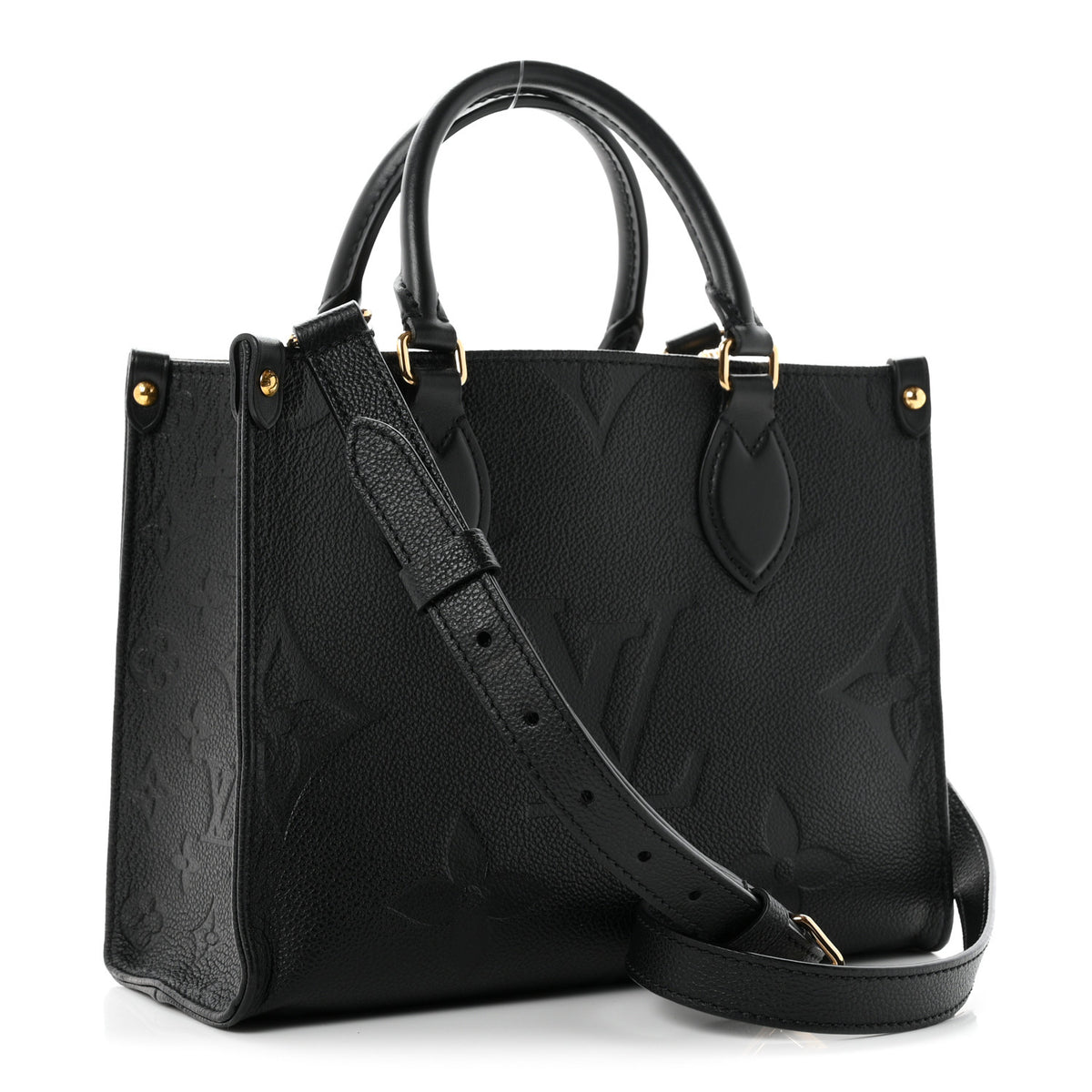 Louis Vuitton Empreinte Monogram Giant Onthego PM Black 3 of 10