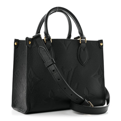Louis Vuitton Empreinte Monogram Giant Onthego PM Black 3 of 10