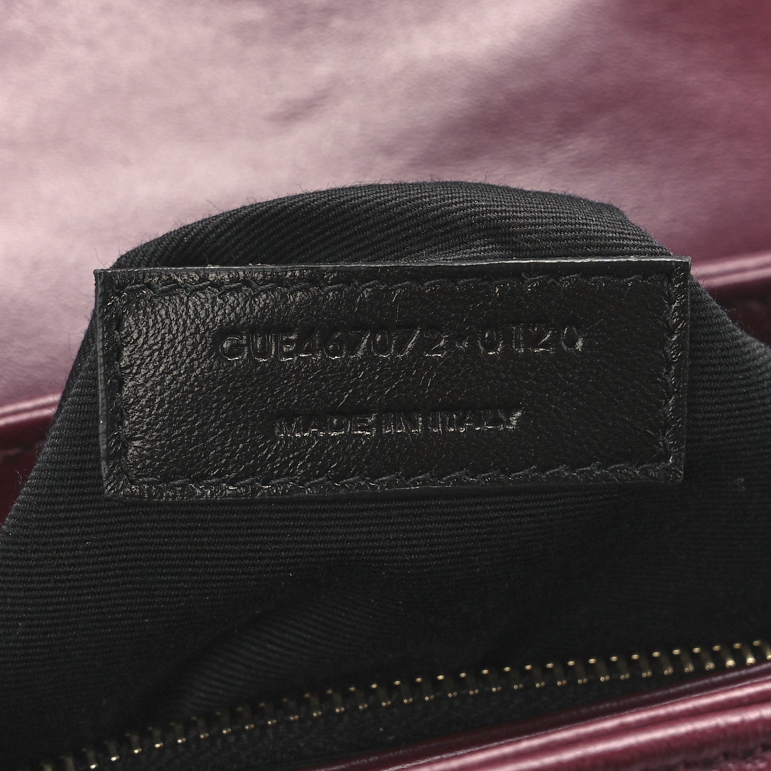 Saint Laurent Calfskin Y Quilted Monogram Toy Loulou Monogram Crossbody Bag Rouge Legion 8 of 13