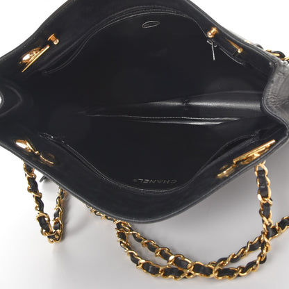 Chanel Lambskin Quilted Shoulder Bag Black 5 of 14