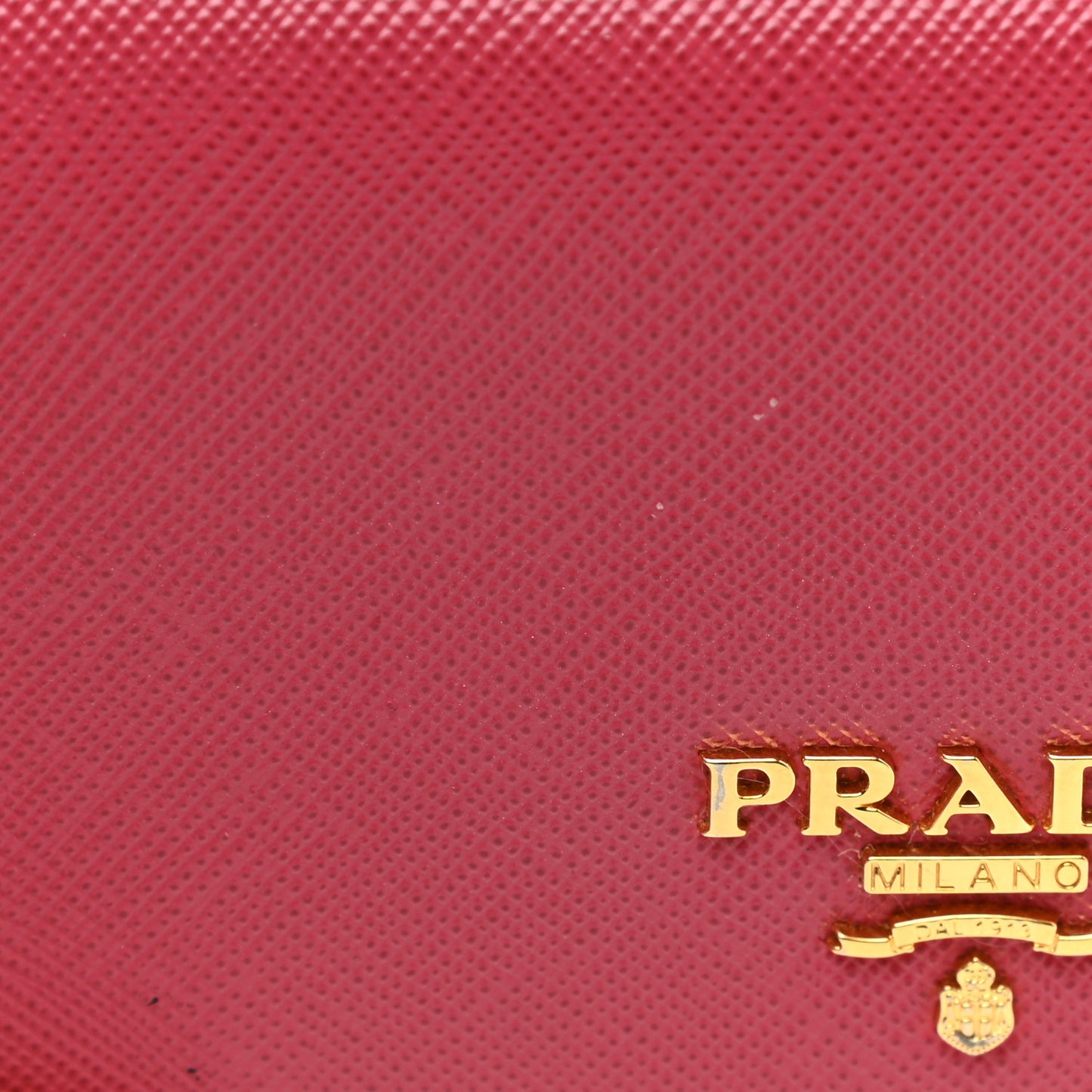 Saffiano Metal Flap Wallet Peonia