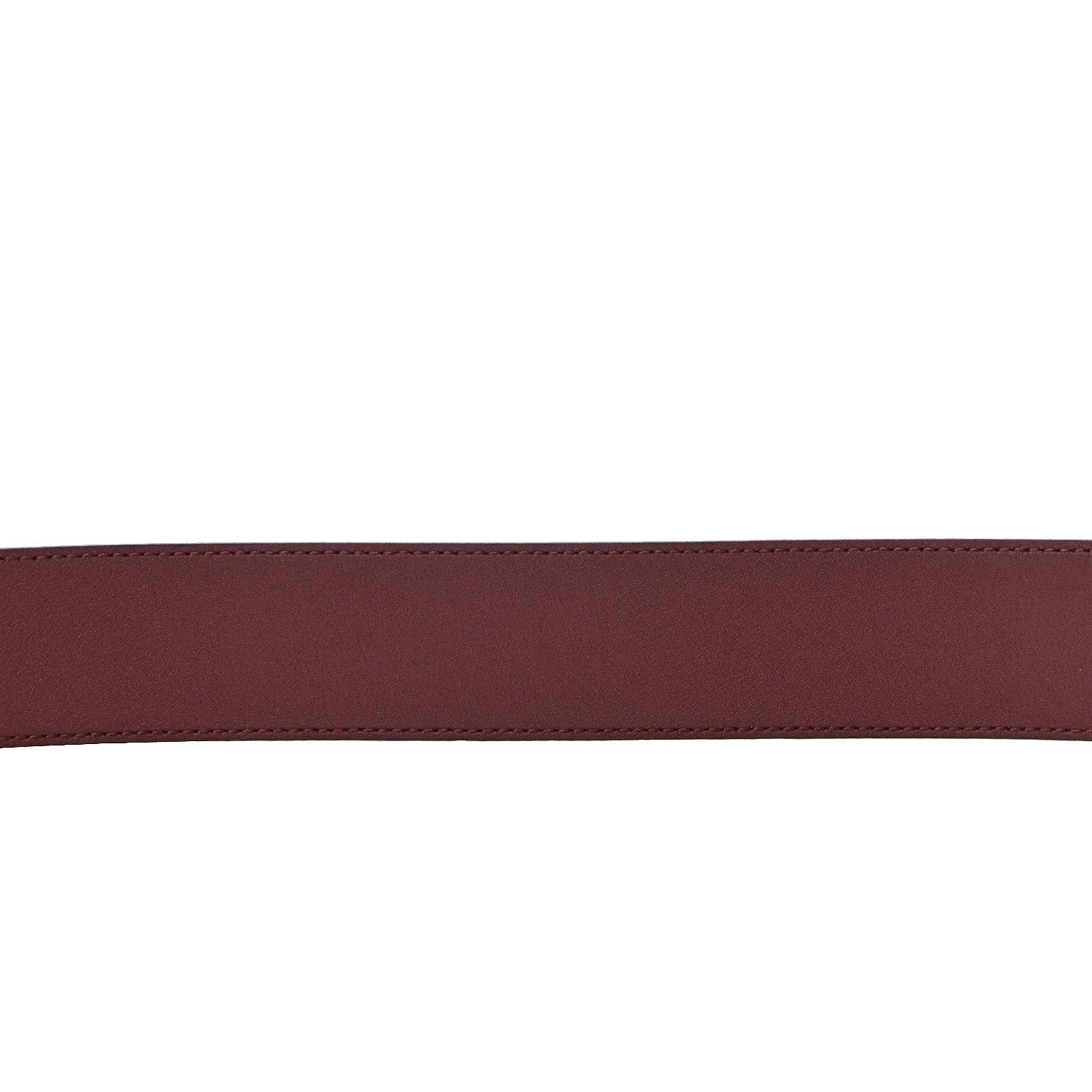 Gucci Calfskin Crystal Double G 40mm Belt 80 32 Vintage Bordeaux 6 of 6