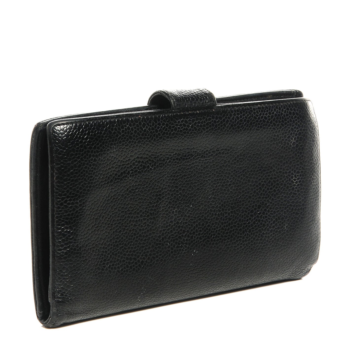 Caviar CC French Wallet Black