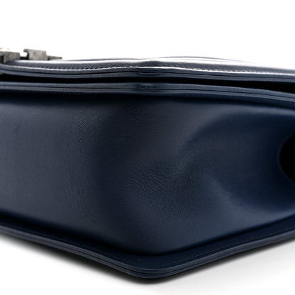 Chanel Lambskin Quilted Medium Boy Flap Navy 10 of 10