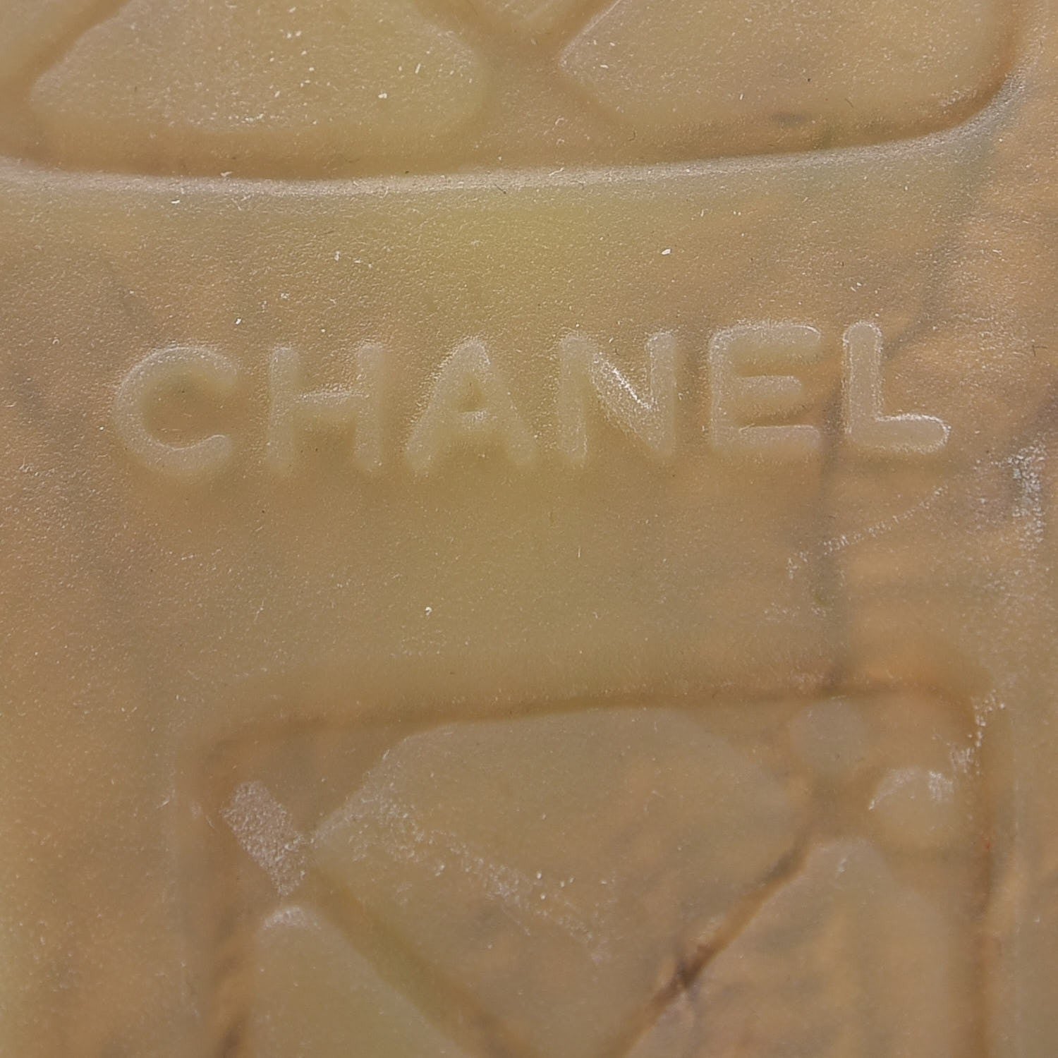 Chanel Lambskin CC Espadrilles 38 Beige Black 6 of 8