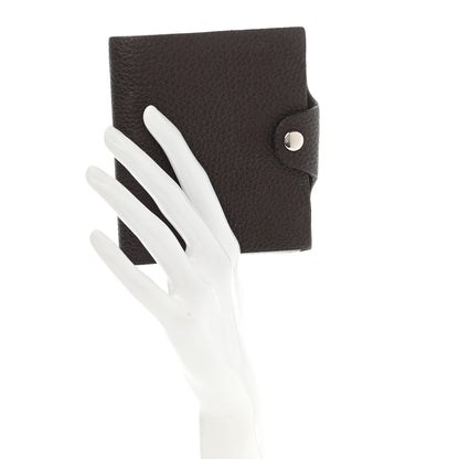 Hermes Togo Ulysse PM Notebook Cover Chocolate 2 of 15