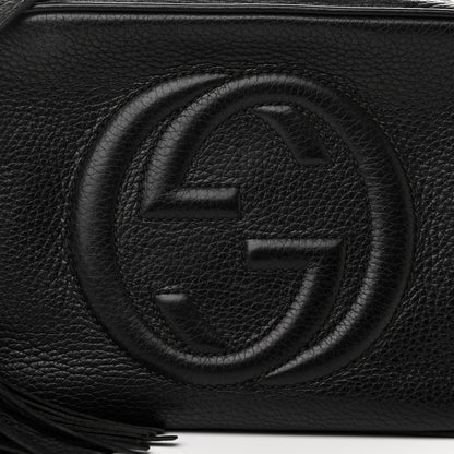 Gucci Pebbled Calfskin Small Soho Disco Bag Black 10 of 10