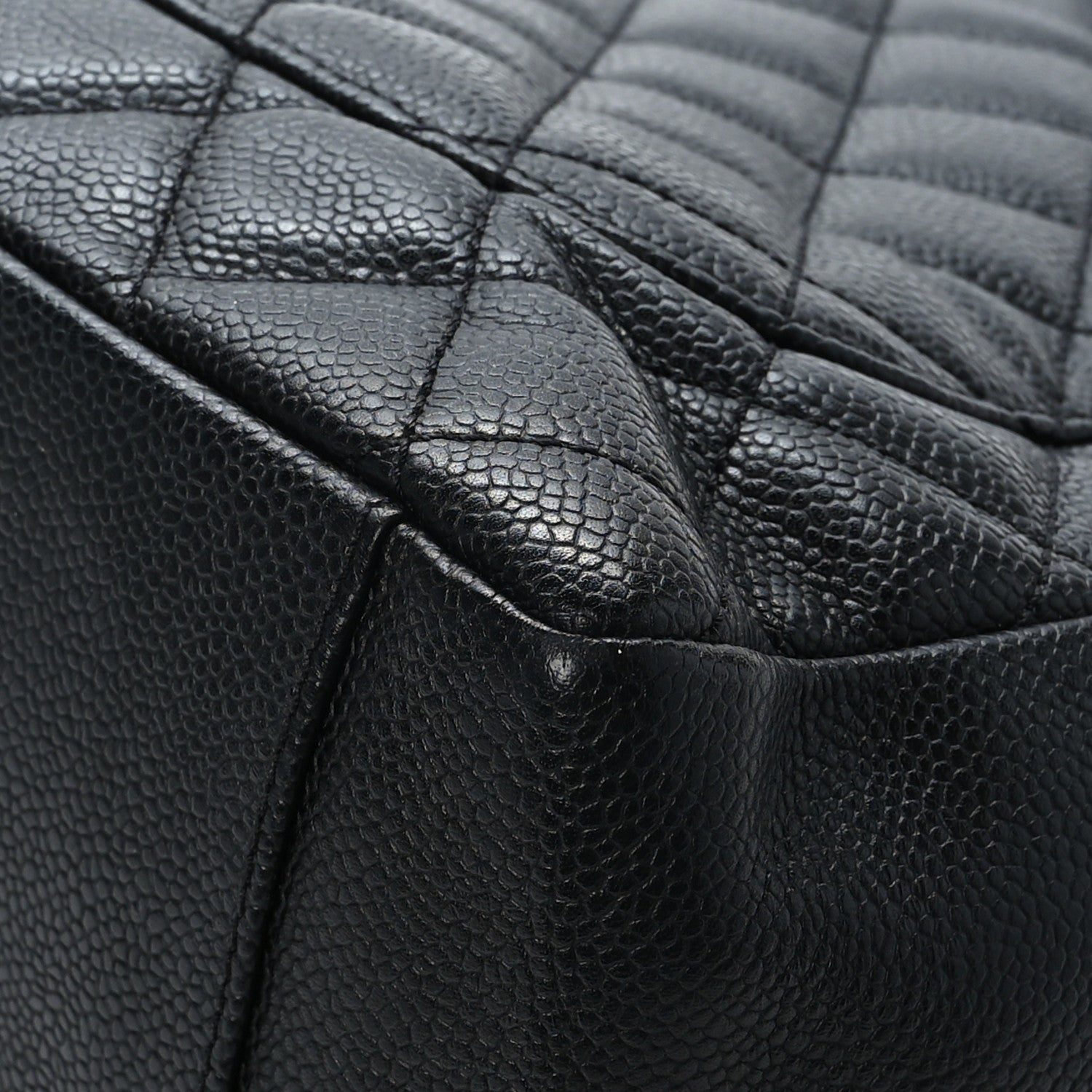 Chanel Caviar Quilted Grand Shopping Tote GST Black 11 of 11