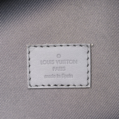 Louis Vuitton Grained Calfskin Aerogram Takeoff Backpack Grey 6 of 9
