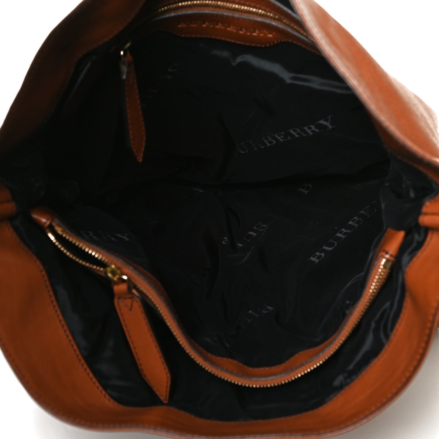 Soft Lambskin Bridle Calfskin Medium Gosford Hobo Tan