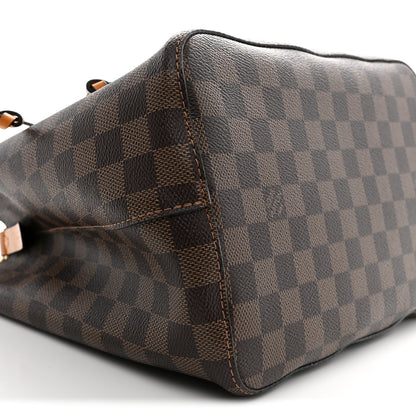 Louis Vuitton Damier Ebene Neonoe MM Safran 9 of 10
